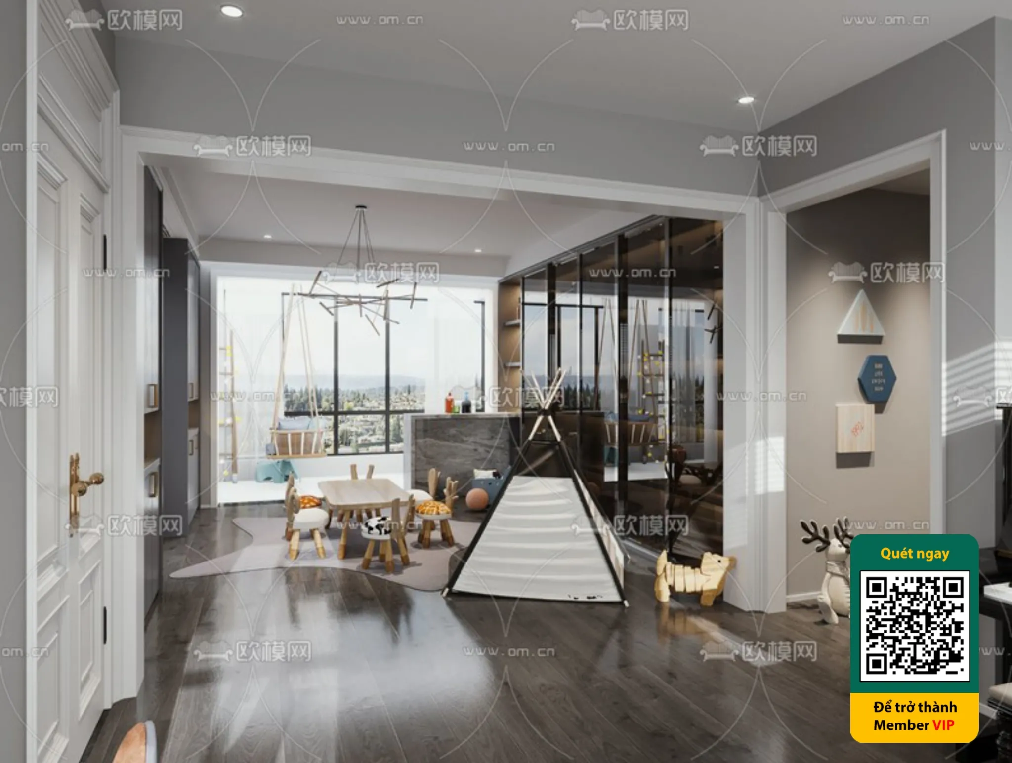 CHILDROOM SETS - VRAY / CORONA - 3D MODEL - 5894