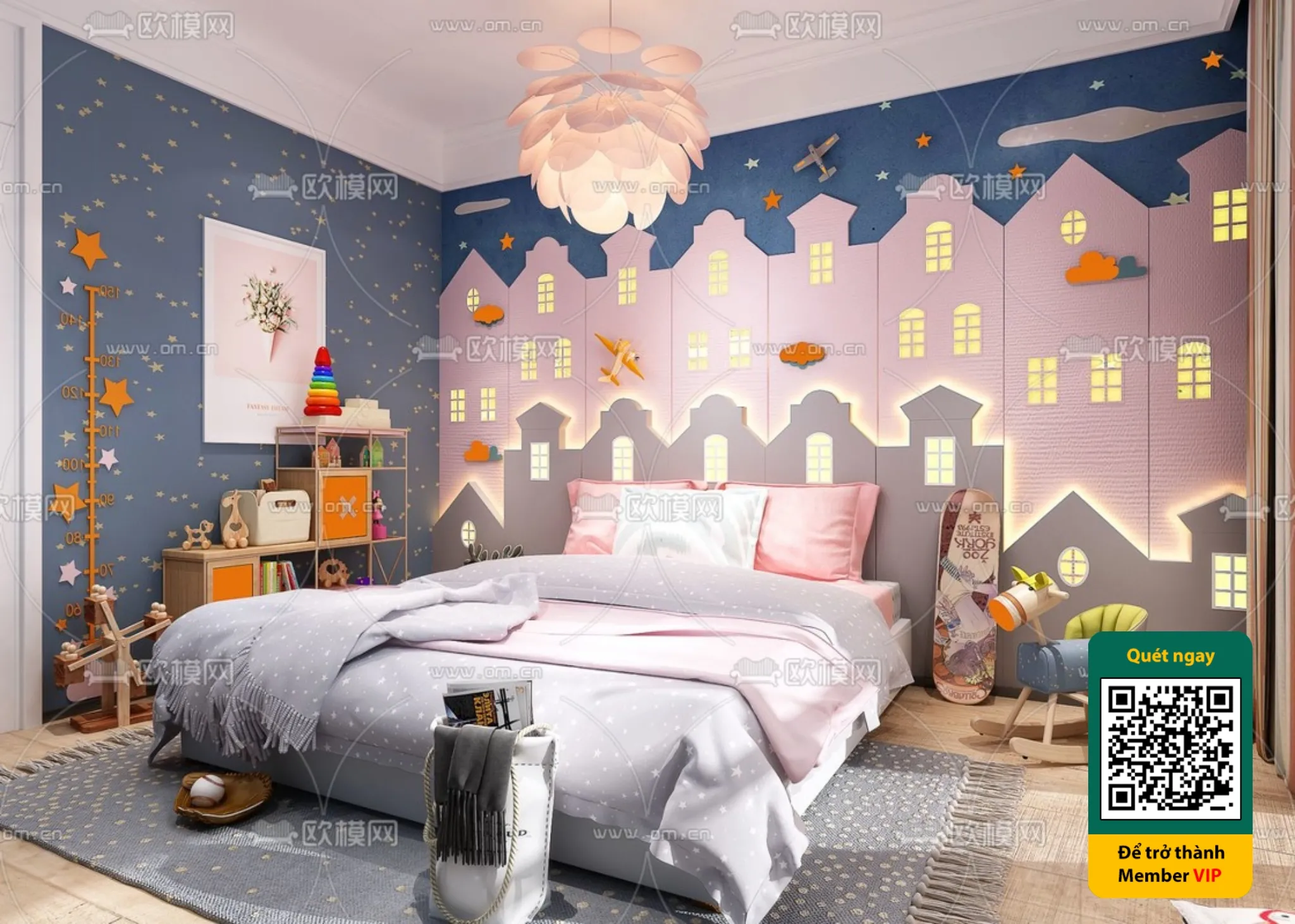 CHILDROOM SETS - VRAY / CORONA - 3D MODEL - 5896
