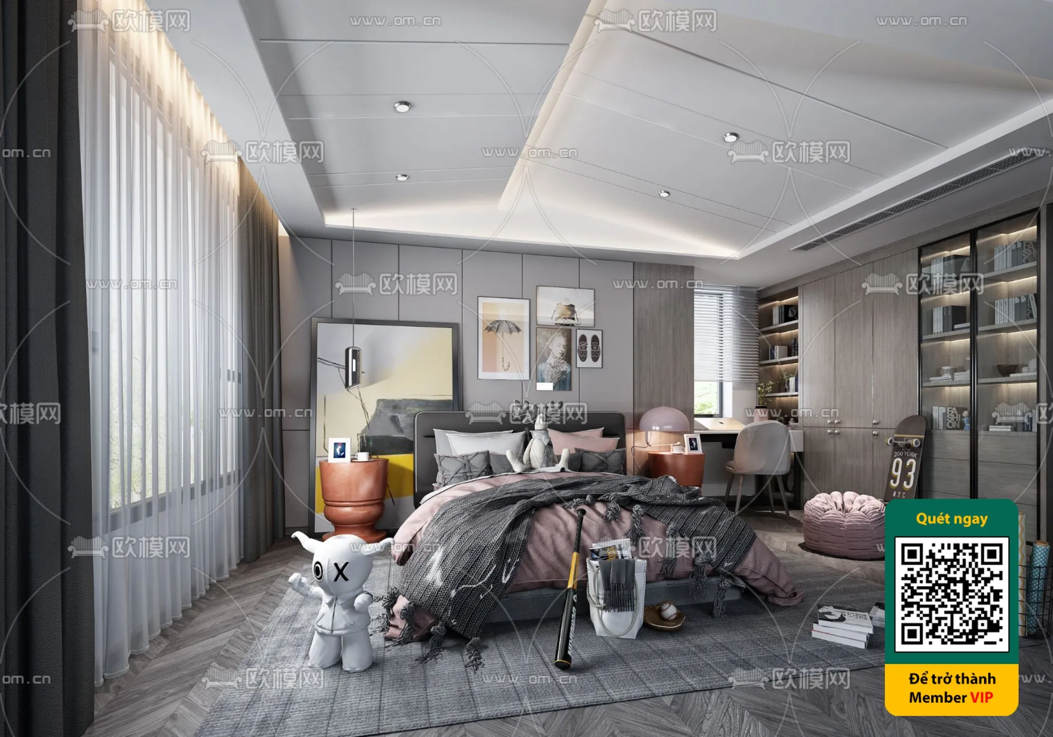 CHILDROOM SETS - VRAY / CORONA - 3D MODEL - 5901