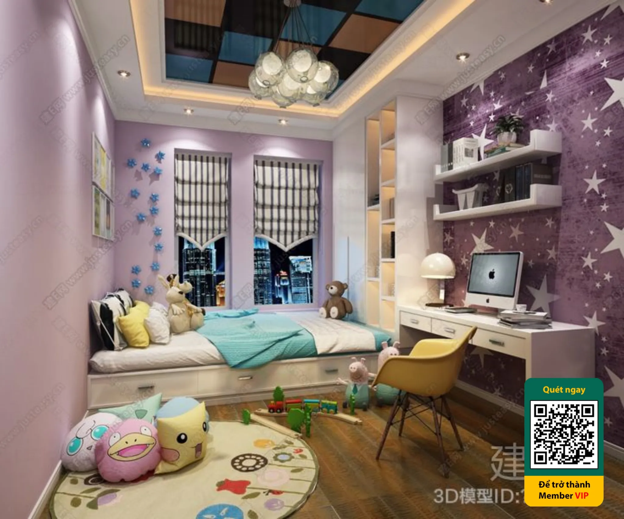 CHILDROOM SETS - VRAY / CORONA - 3D MODEL - 5902