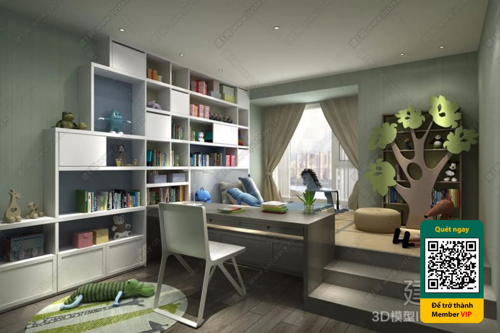 CHILDROOM SETS - VRAY / CORONA - 3D MODEL - 5905