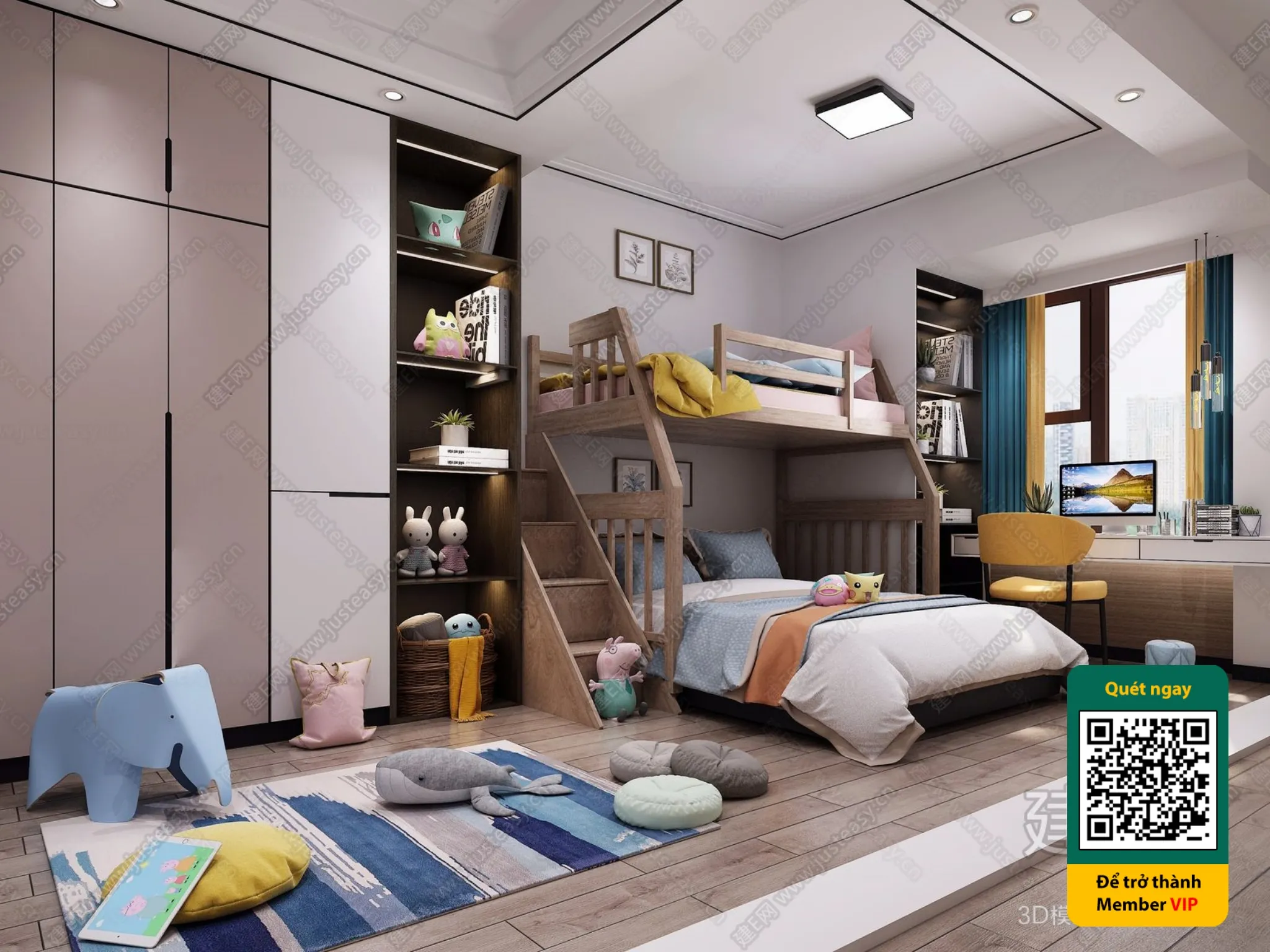 CHILDROOM SETS - VRAY / CORONA - 3D MODEL - 5908