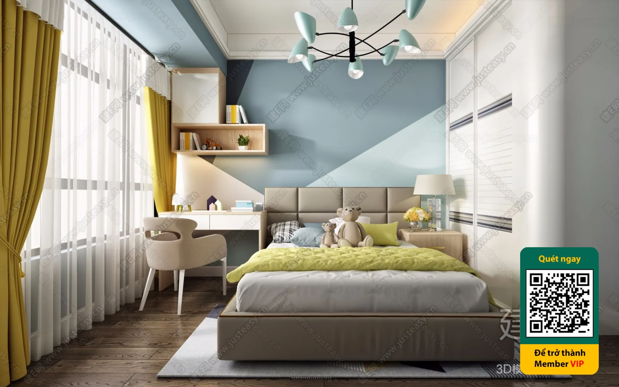 CHILDROOM SETS - VRAY / CORONA - 3D MODEL - 5909