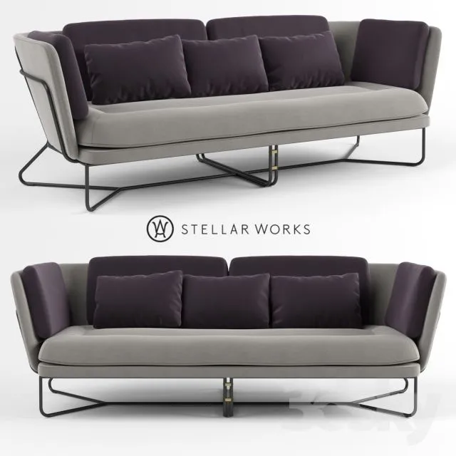 cHILLAX SOFA 3D Model