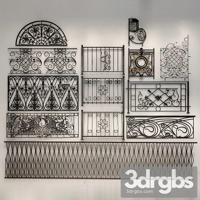 China Stair 15 3D Model Free