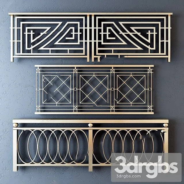 China Stair 17 3D Model Free