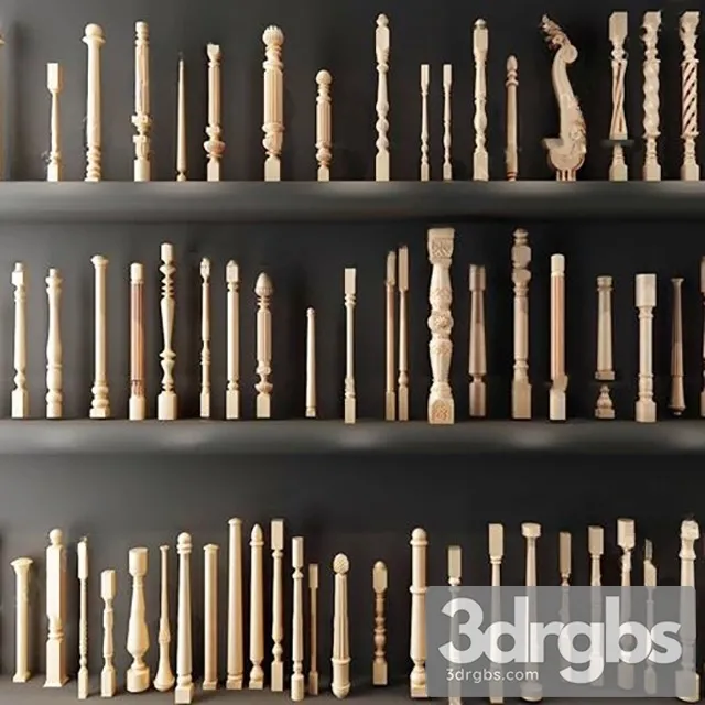 China Stair 29 3D Model Free