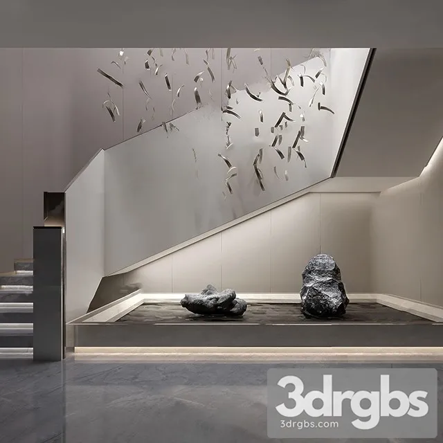 China Stair 3 3D Model Free