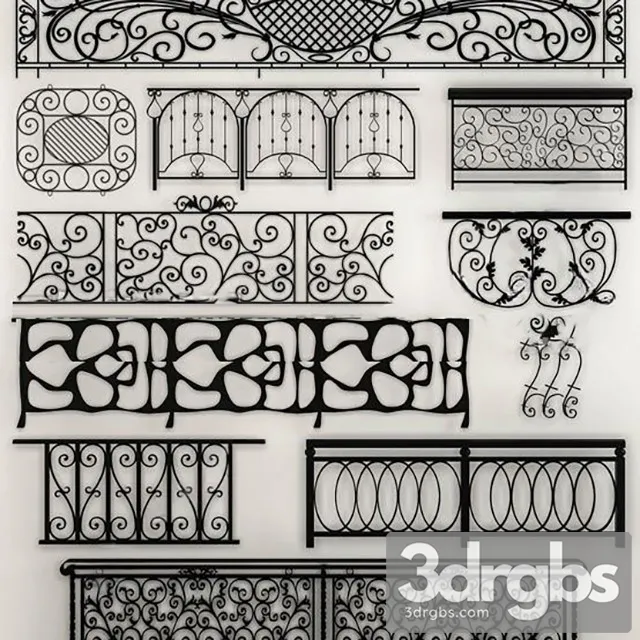 China Stair 43 3D Model Free