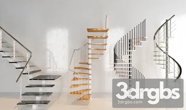 China Stair 51 3D Model Free