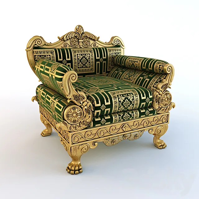 Chinese Chair 3D Model