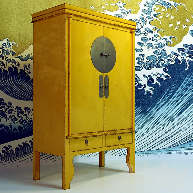Chinese chest (the chest of drawers Shinese) 3DModel