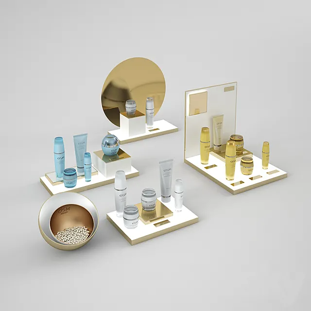 Chinese cosmetics Osmun 3DModel