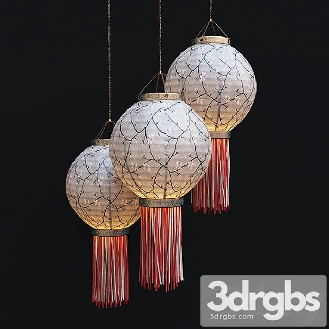 Chinese lantern chinese lantern 2 3D Model Free