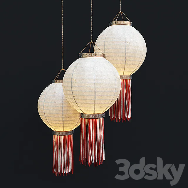 Chinese lantern Chinese lantern 3DModel