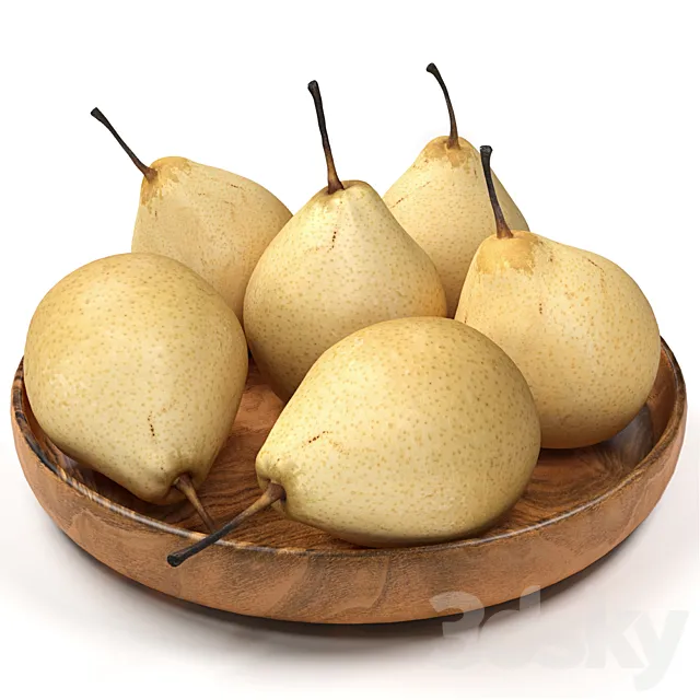 chinese pears 3DModel