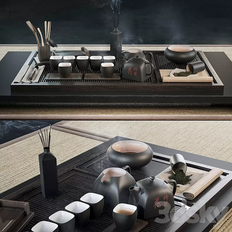 chinese set 3D Model