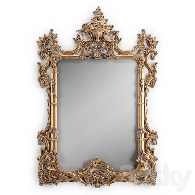Chippendale style mirror Free Download