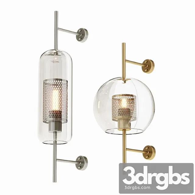 Chiswick glass wall light Free Download