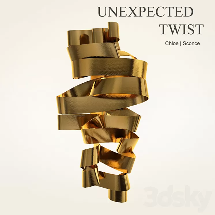 Chloe Sconce 3D Model