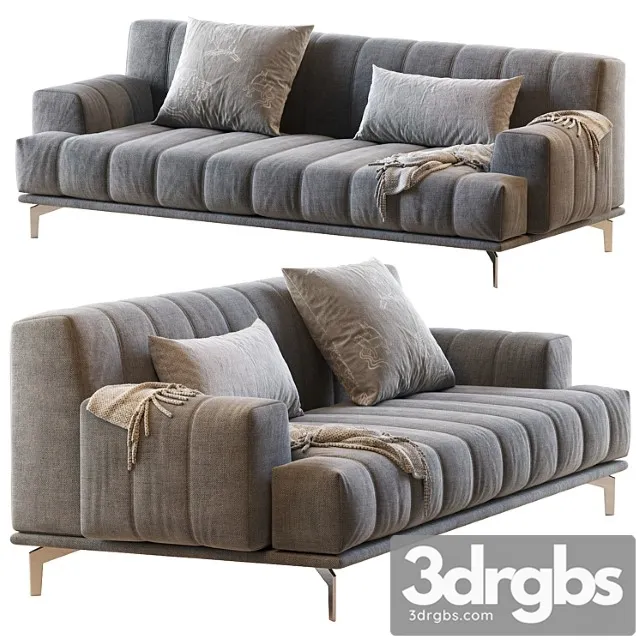Chloe sofa 2 3D Model Free