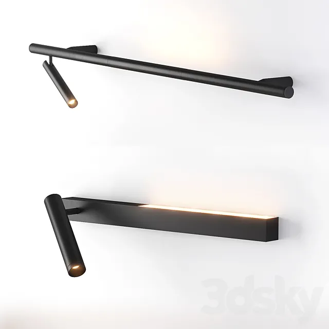 Chors wall lamps 3D Model