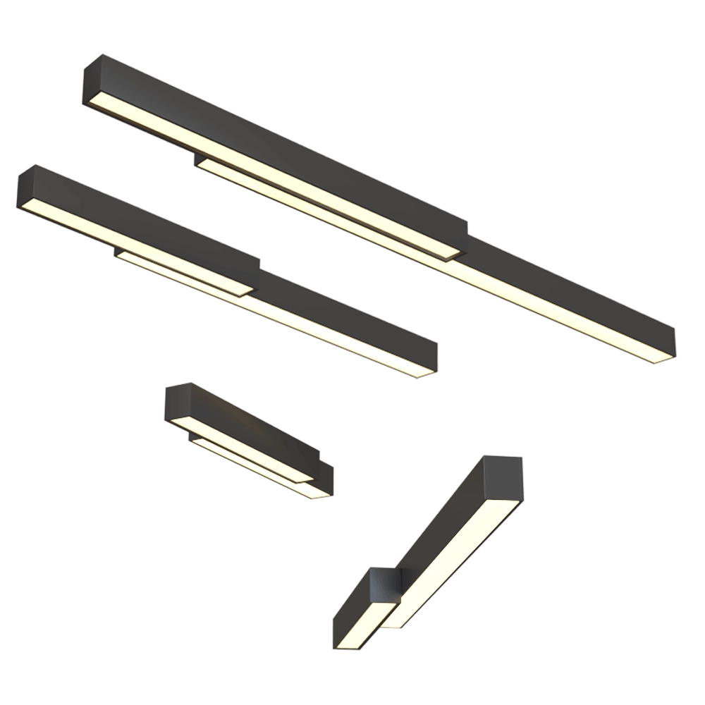 Chors - Wall mounted lamp Thiny Snake K 3D Model