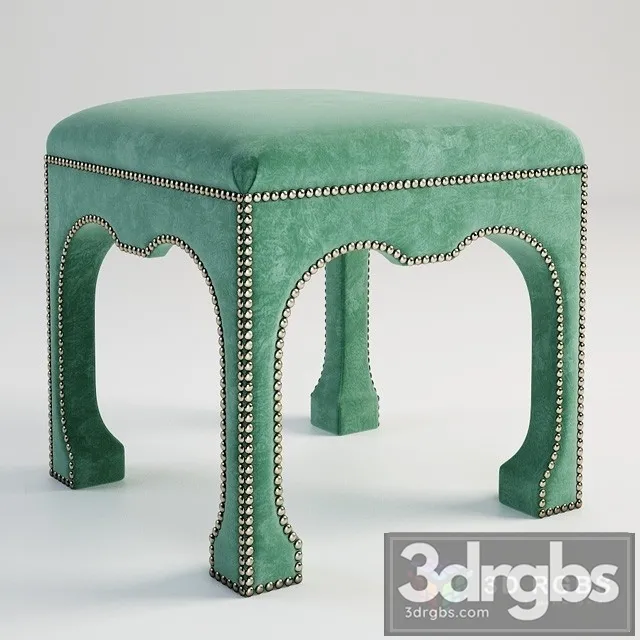 Chow Ottoman 3D Model Free