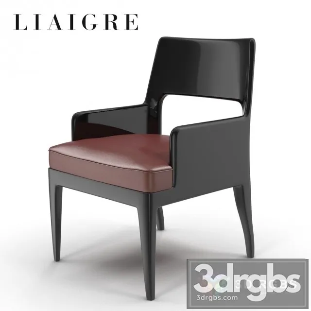 Christian Liaigre Chair 02 3D Model Free