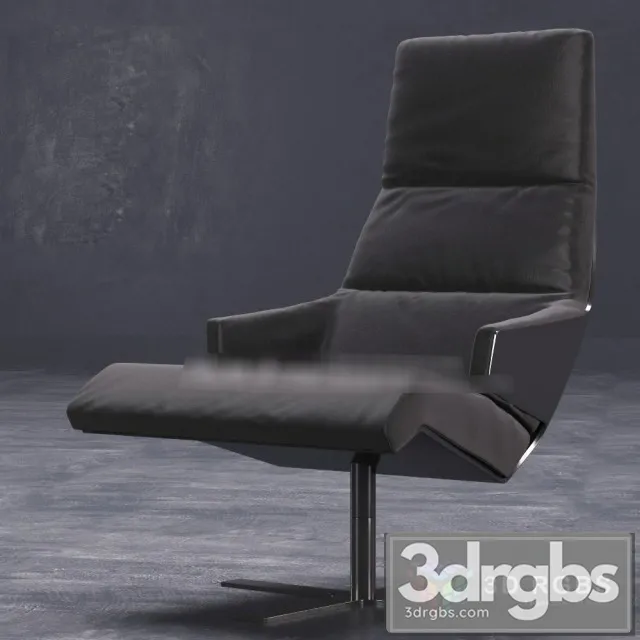 Christian Werner Torn Armchair 3D Model Free