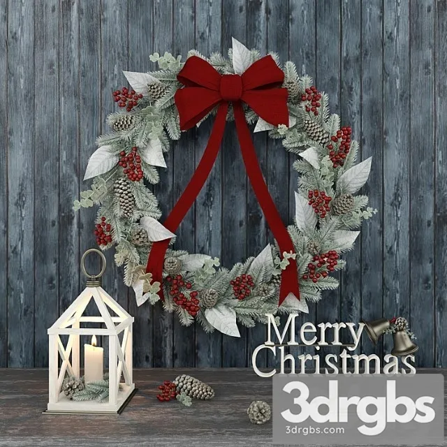 Christmas Decoration 3D Model Free
