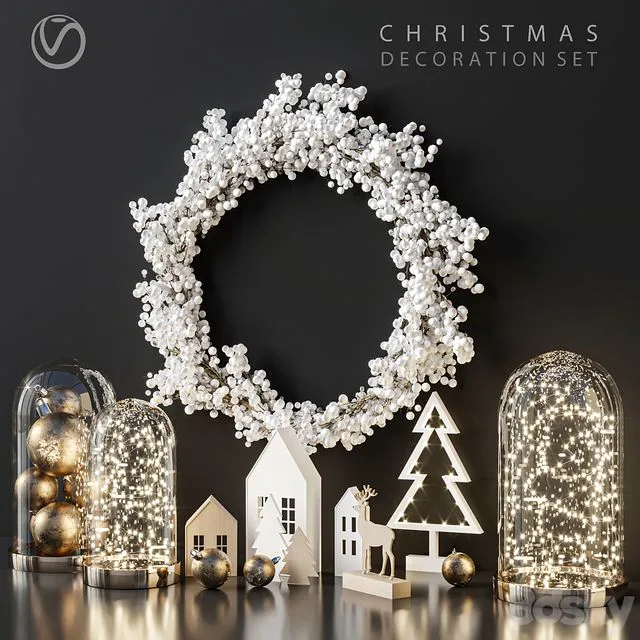 Christmas Decoration Set 02 Free Download