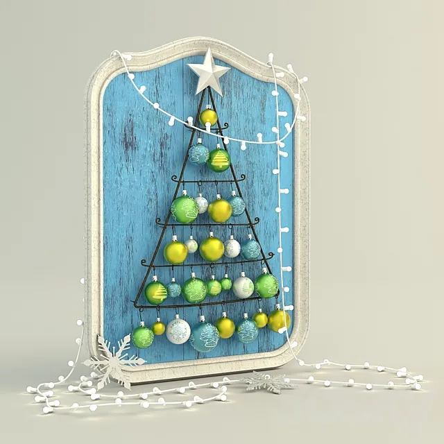 Christmas decorations 3DModel