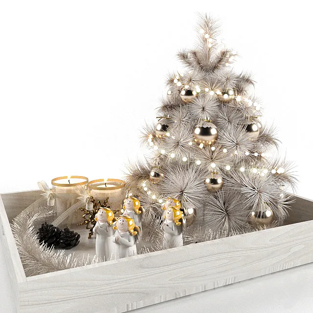 Christmas decorations 3D Model