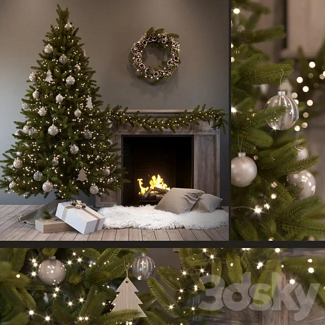 Christmas Set 3DModel