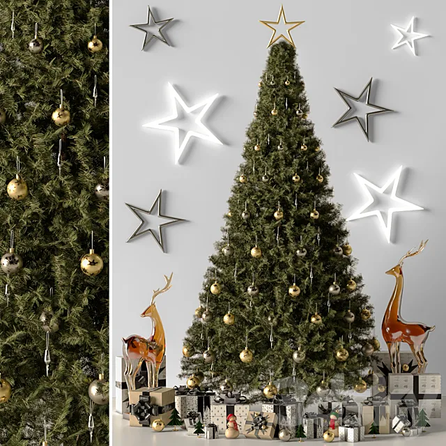 Christmas Tree 01 for Corona Free Download