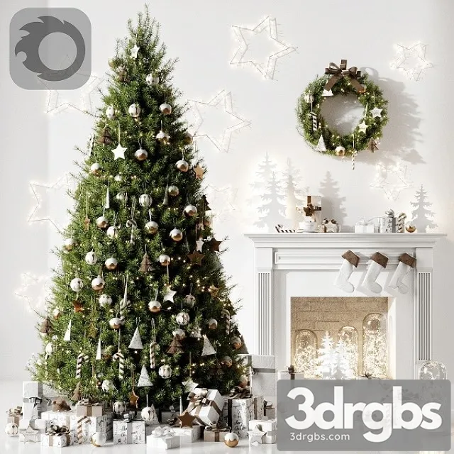 Christmas Tree 03 3D Model Free
