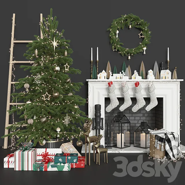 Christmas tree 3D Model