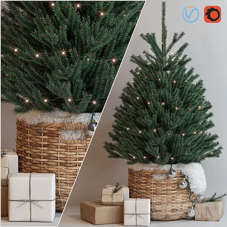 Christmas tree 3D Model