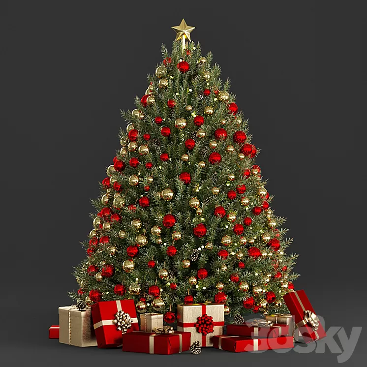 Christmas tree 3D Model