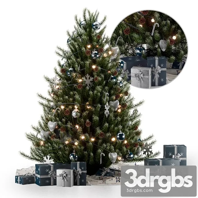 Christmas Tree 3D Model Free