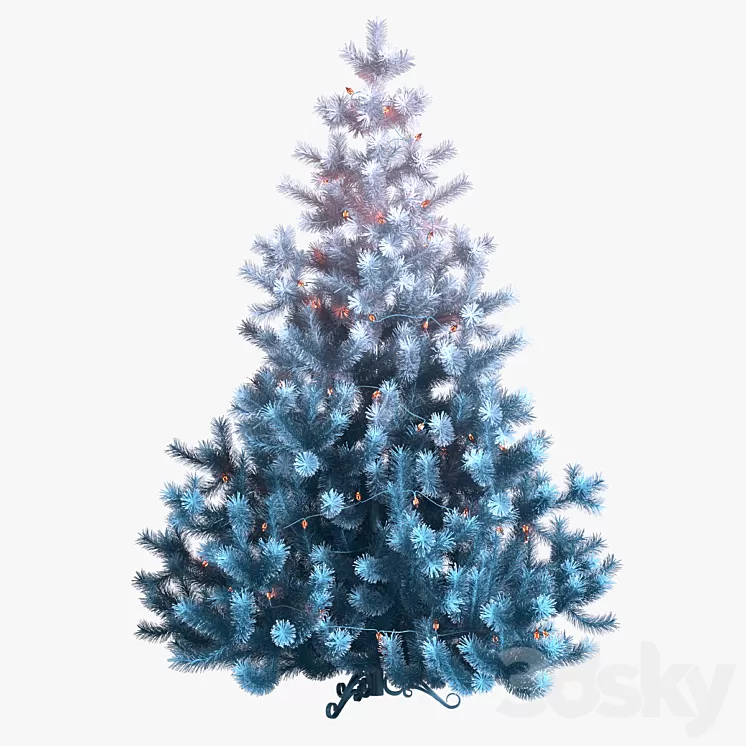 Christmas Tree 3D Model Free