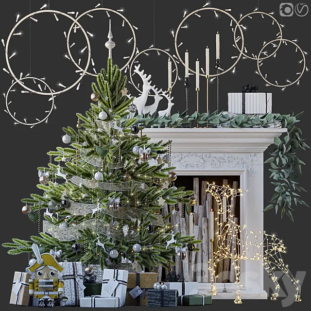 Christmas tree 7 3DModel