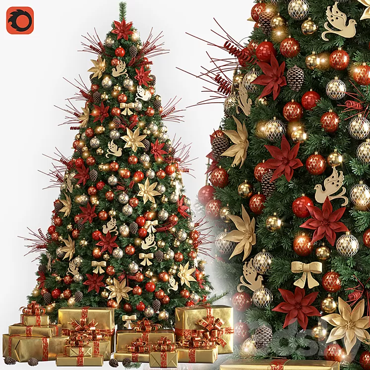 Christmas tree corona