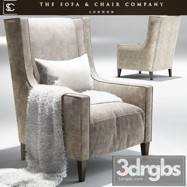 Christo Armchair 3D Model Free