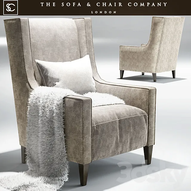 Christo_Christo Large_The sofa and chair company 3DModel
