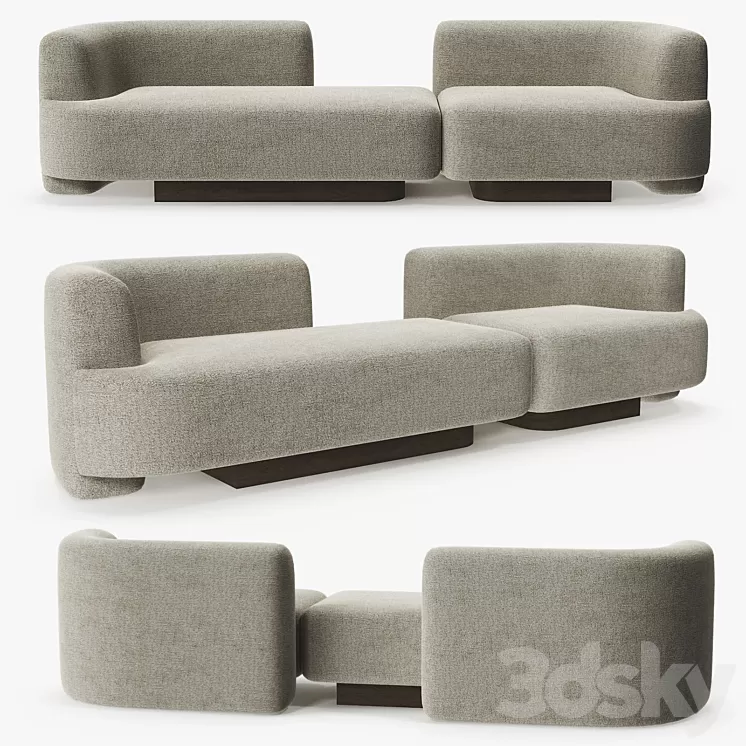 Christophe Delcourt - POP sofa 3D Model