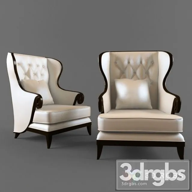 Christopher Guy 60 Armchair 3D Model Free