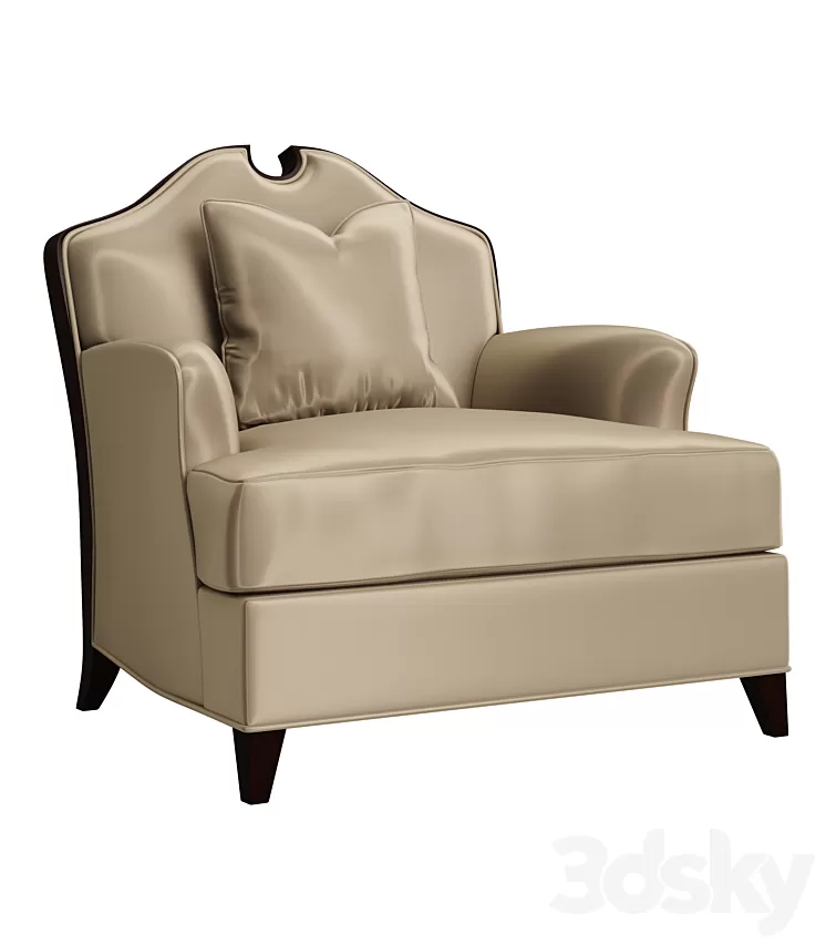 Christopher Guy Arch Chair 60-0470 3D Model