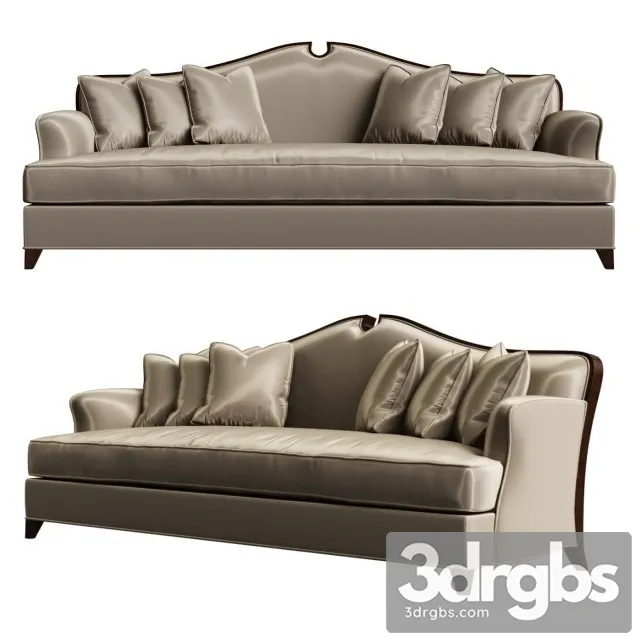 Christopher Guy Arch Sofa 01 3D Model Free